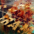 TRAM, 90x90cm, 2013 - FRAGMENT - URBAIN