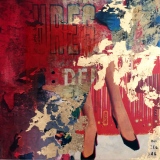 METRO ROUGE 1, 30X30 cm, 2015 - FRAGMENT - URBAIN